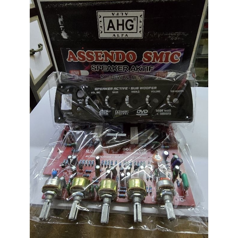 KIT SPEAKER AKTIF SUBWOOFER & MIC