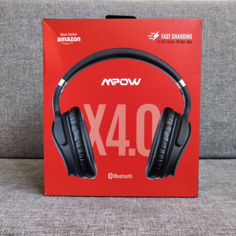 Headset Mpow X4.0 Original Over Ear Headphone Bluetooth ANC with Mic