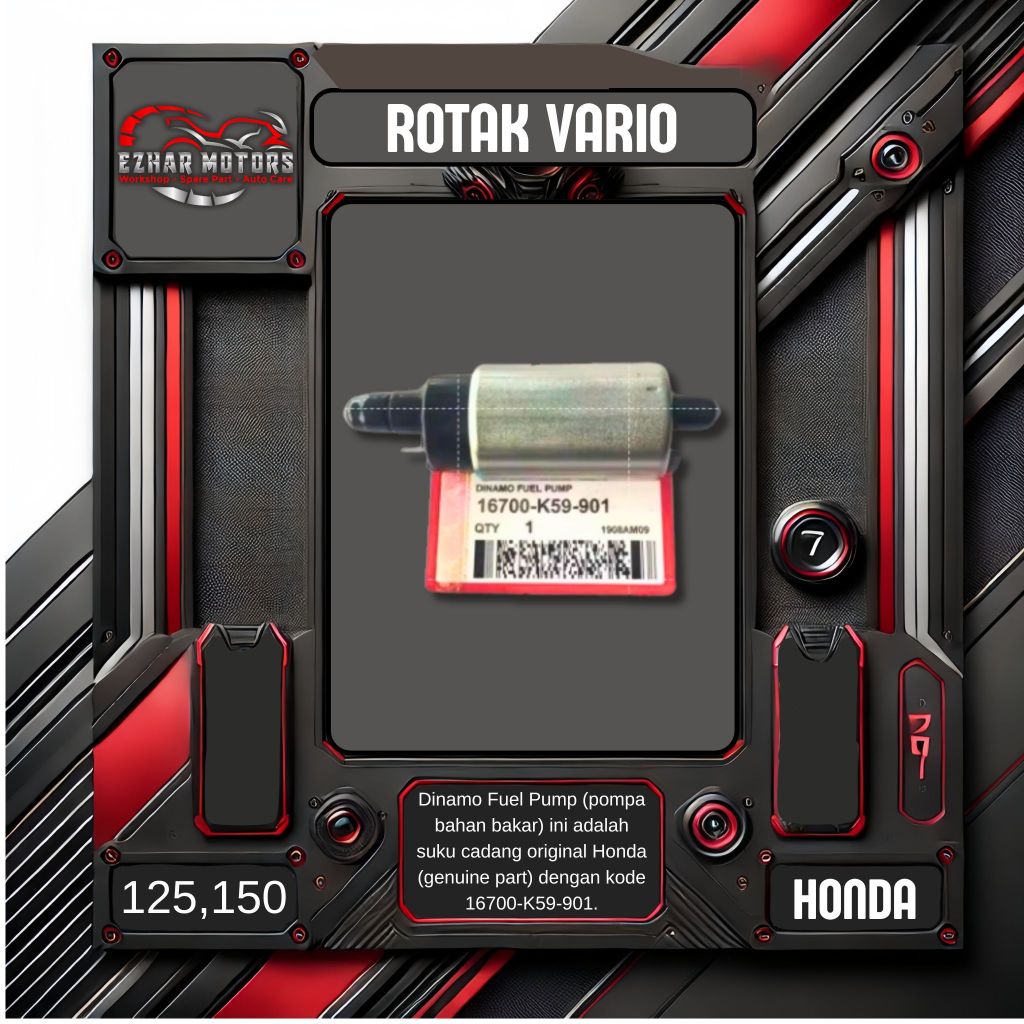 ROTAK VARIO 125 VARIO 150 LED NEW ROTAX FULL PUM PULPAM vario ROTAK ROTAX VARIO 150 ROTAX VARIO