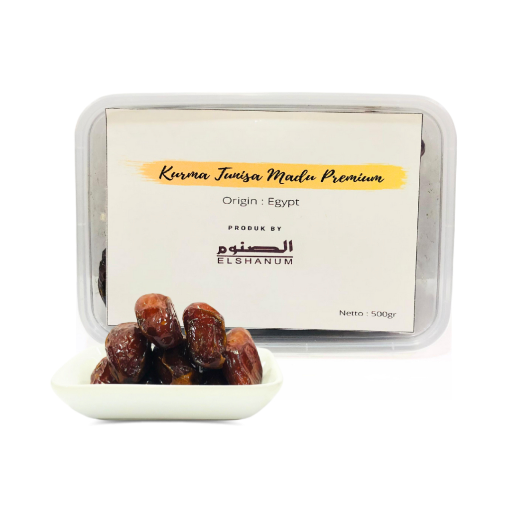 

Kurma Tunisia Madu 1kg Premium Elshanum / kurma tunisia / kurma Palm Frutt Original / Kurma madu