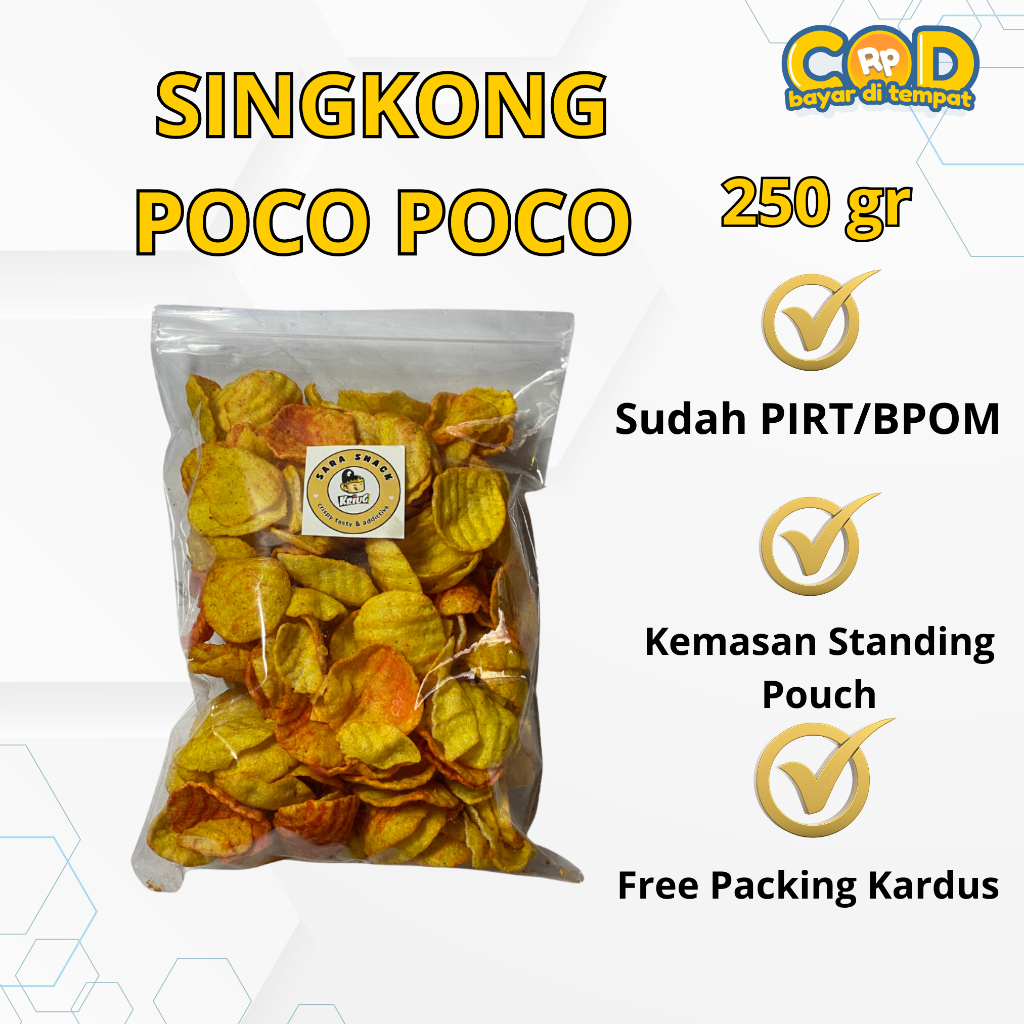 

Singkong Poco Poco | Opak Poco -250gr