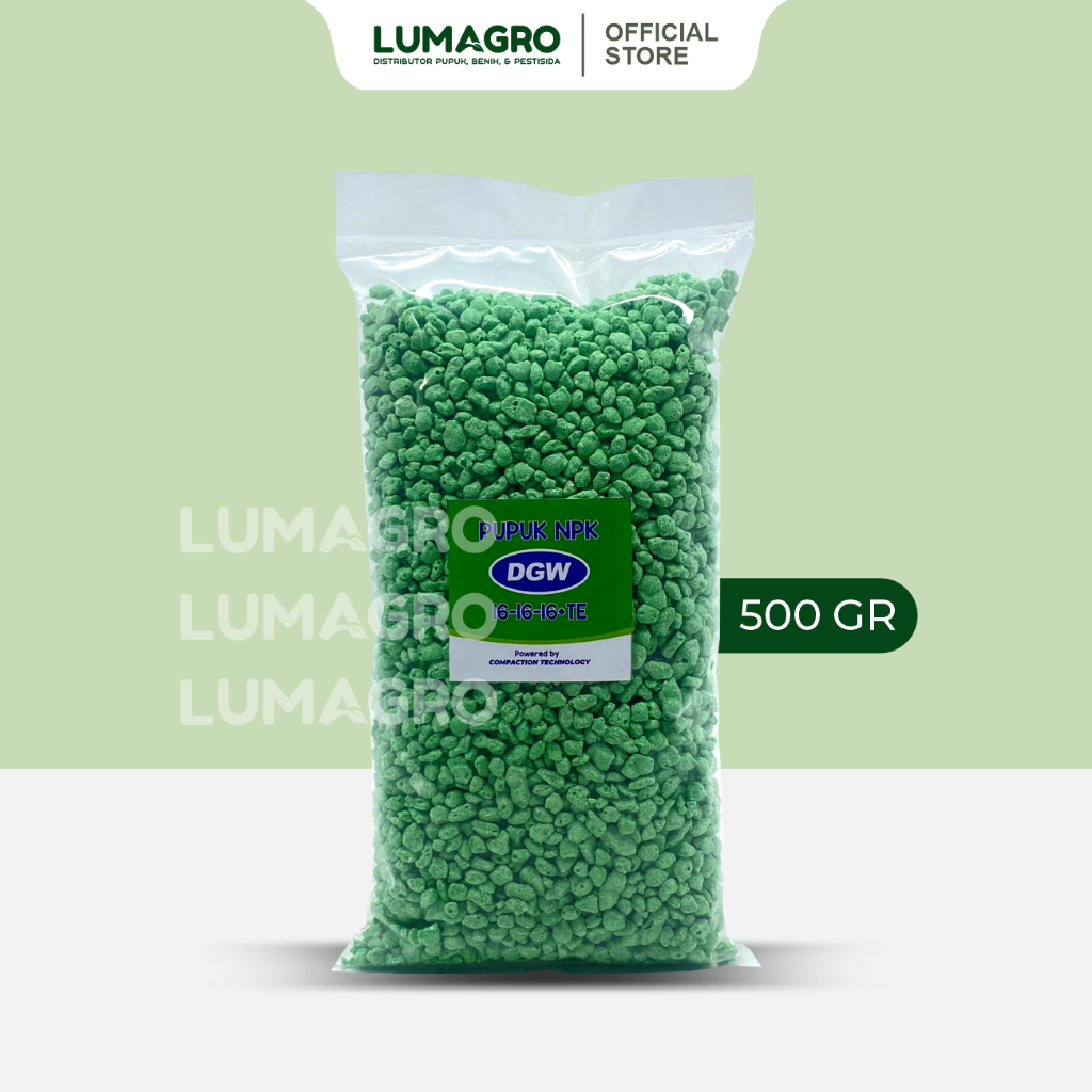 Pupuk NPK DGW 16-16-16+TE 500gr Repack Nutrisi Tanaman Lengkap dan Seimbang 161616