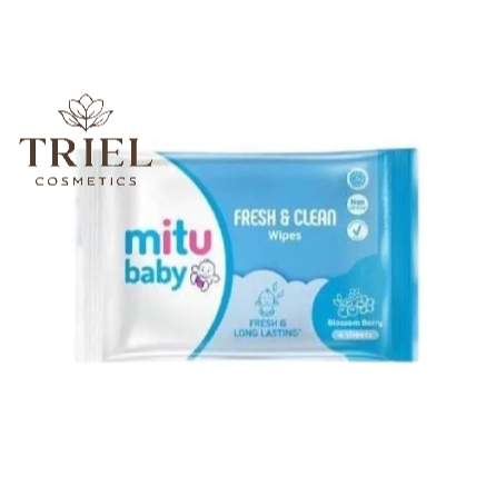 Mitu Tissue Basah Per Sachet isi 4 Lembar