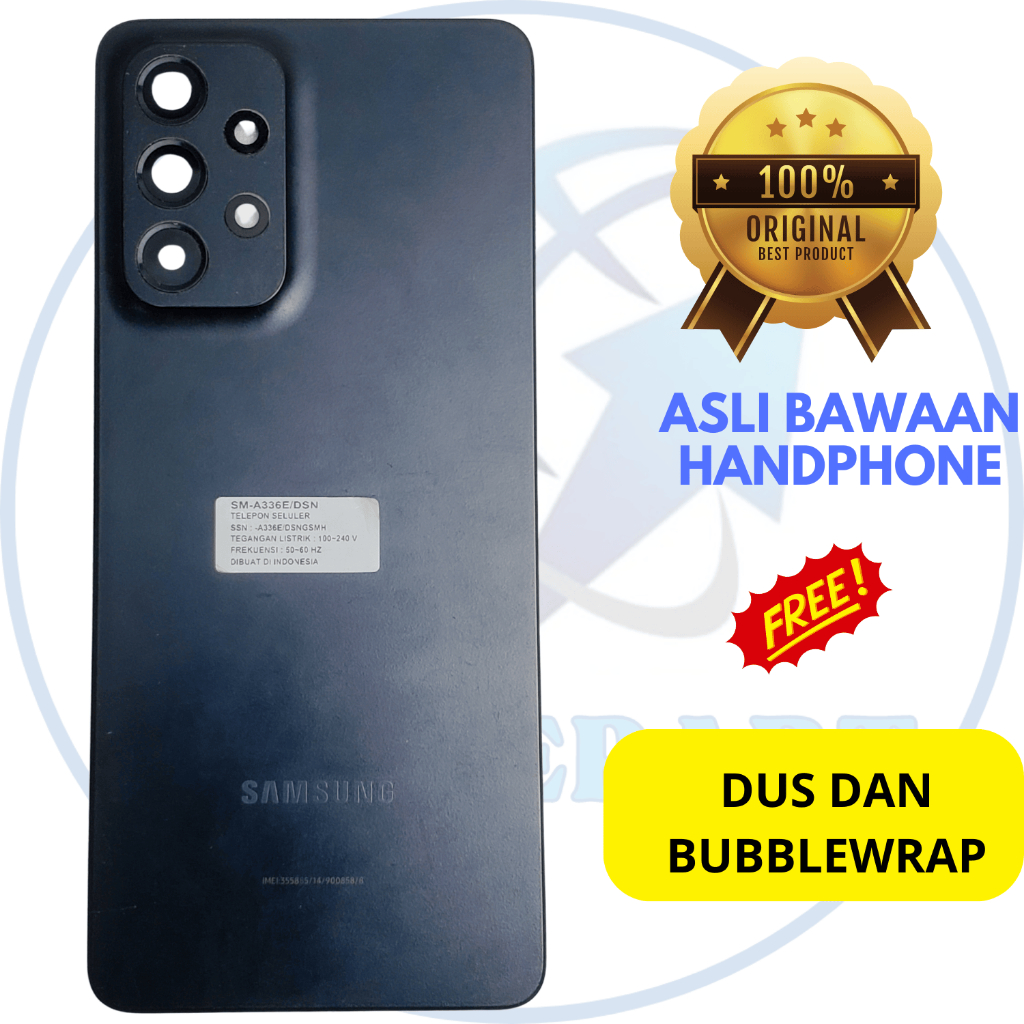 Backdoor / tutup belakang hp Samsung A33 5G - asli original copotan cabutan bawaan