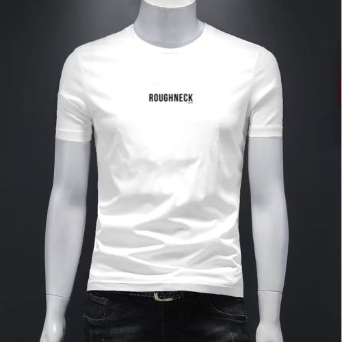 Roughneck 1991 T-Shirt Unisex Slim Fit Sig Simple Putih S-XXL