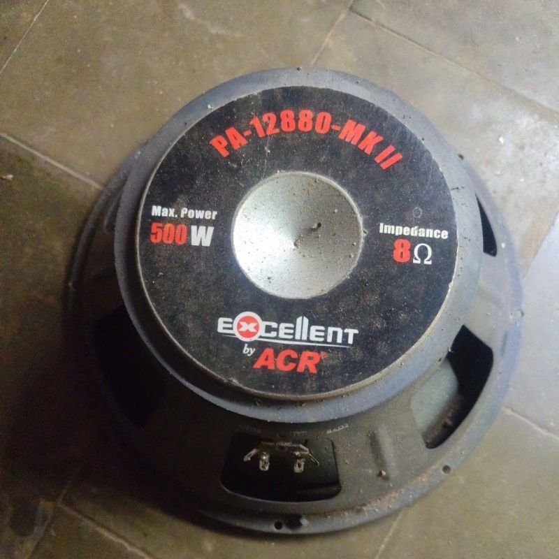 Speaker ACR EXCELLENT 12 INCH 500 WATT BEKAS
