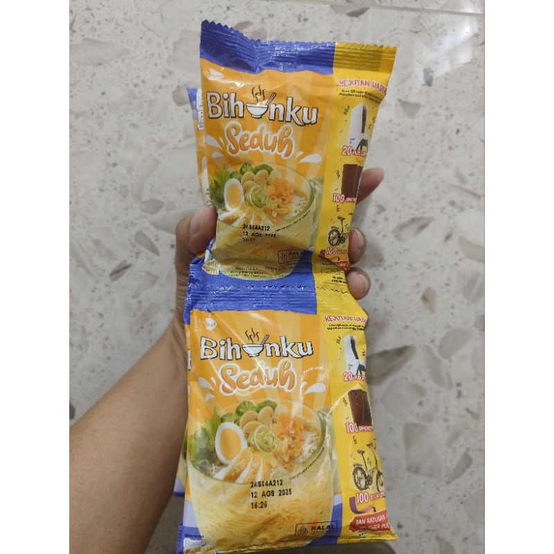 

Bihunku Seduh Rasa Kaldu Ayam Kemasan 1 Renceng isi 10 Sachet