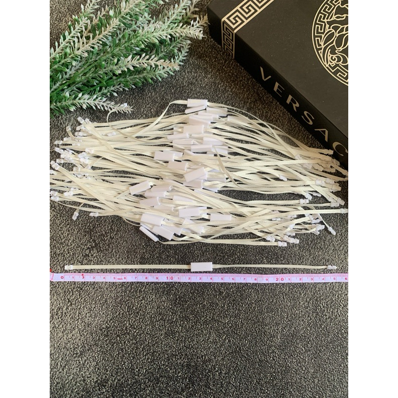 TALI HANG TAG PITA PREMIUM/ TALI LABEL BAJU/BENANG LABEL / GANTUNGAN HANGTAG PITA