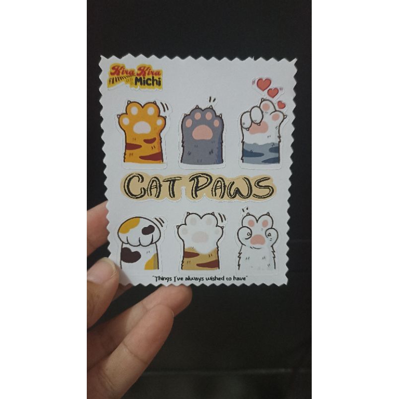 

Sticker Journal - The Cat Paws