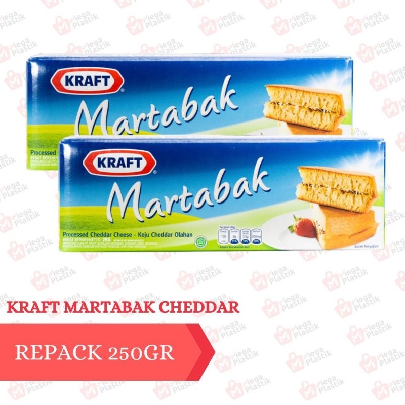 

KRAFT CHEDDAR MARTABAK (REPACK 250gr)