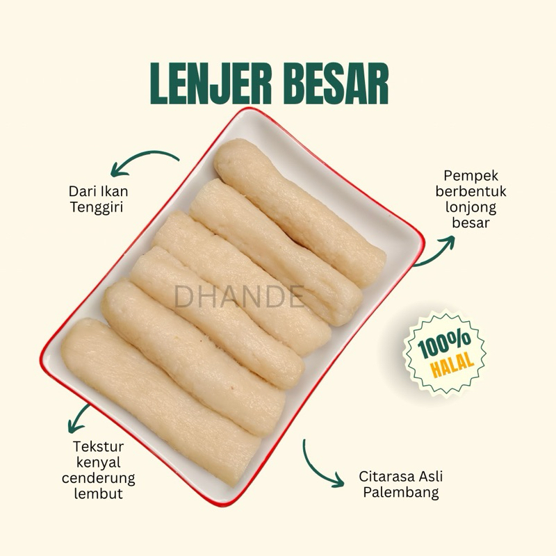 

Pempek Lenjer Besar / Lenjer Besar Palembang