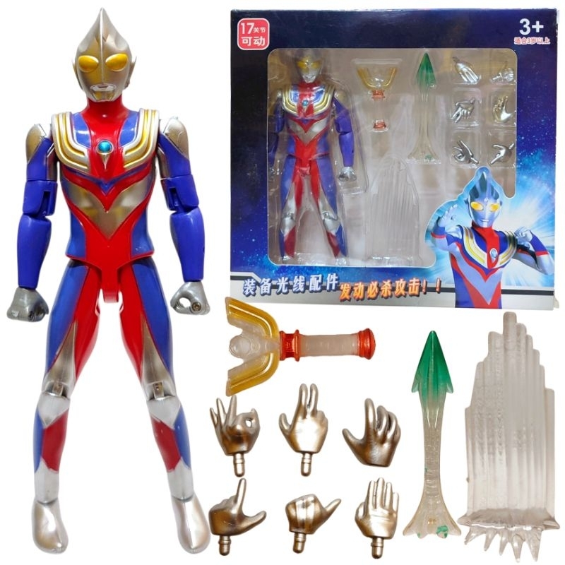 Ultraman SHF tiga V1 Action Figure Ultraman Mainan Ultra SHF ultraman Tiga