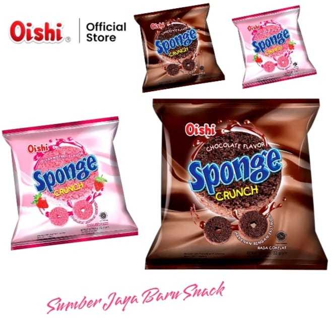 

Oishi Sponge Crunch | Isi 10 Bks @ 9 g