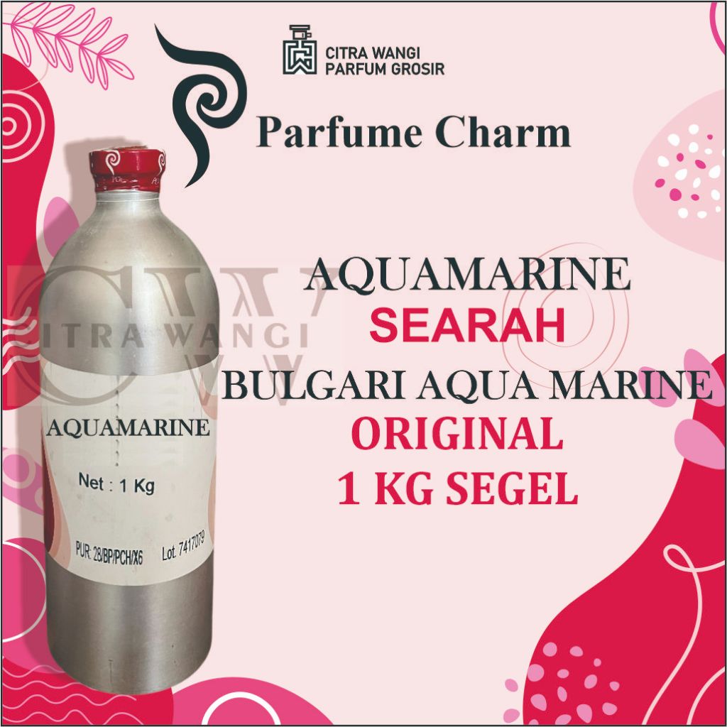 ( 1 KG ) AQUAMARINE BY PCH.BIBIT PARFUME BLGR AQVA MARINE.KEMASAN SEGEL pch