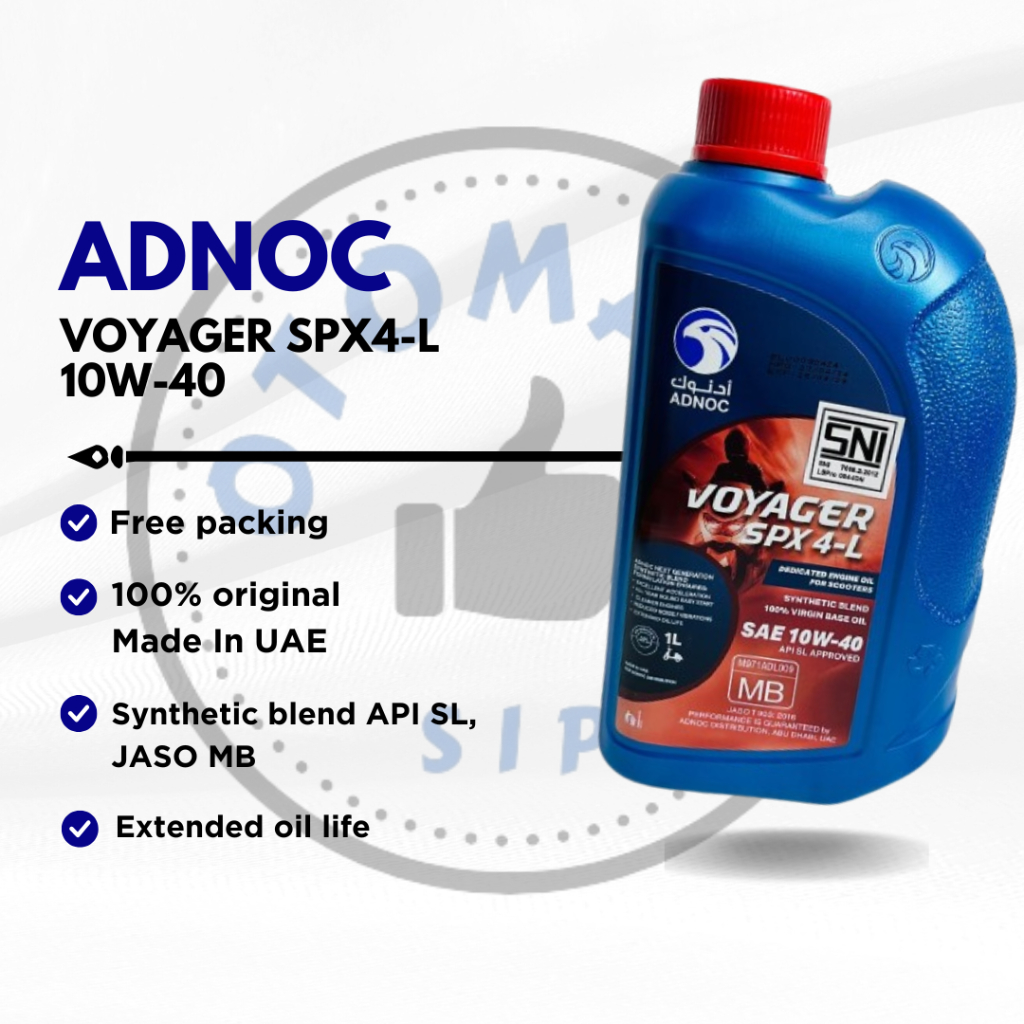 OLI ADNOC VOYAGER SPX4-L MATIC 10W40 1LITER/OIL ADNOC MATIC