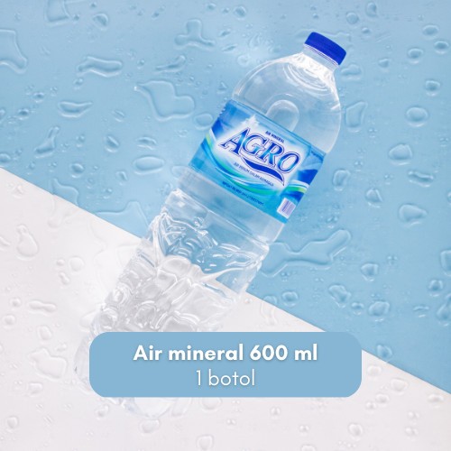 

AGRO Air Mineral | 600ml Botol isi 24 | 120ml Cup isi 45 | Air Minum Segar & Higienis