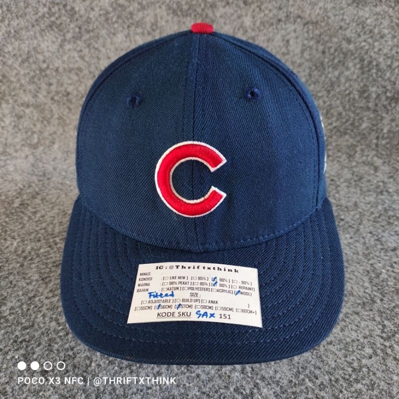 TOPI CAP SNAPBACK NEWERA 59FIFTY LOGO C SKU SAX151