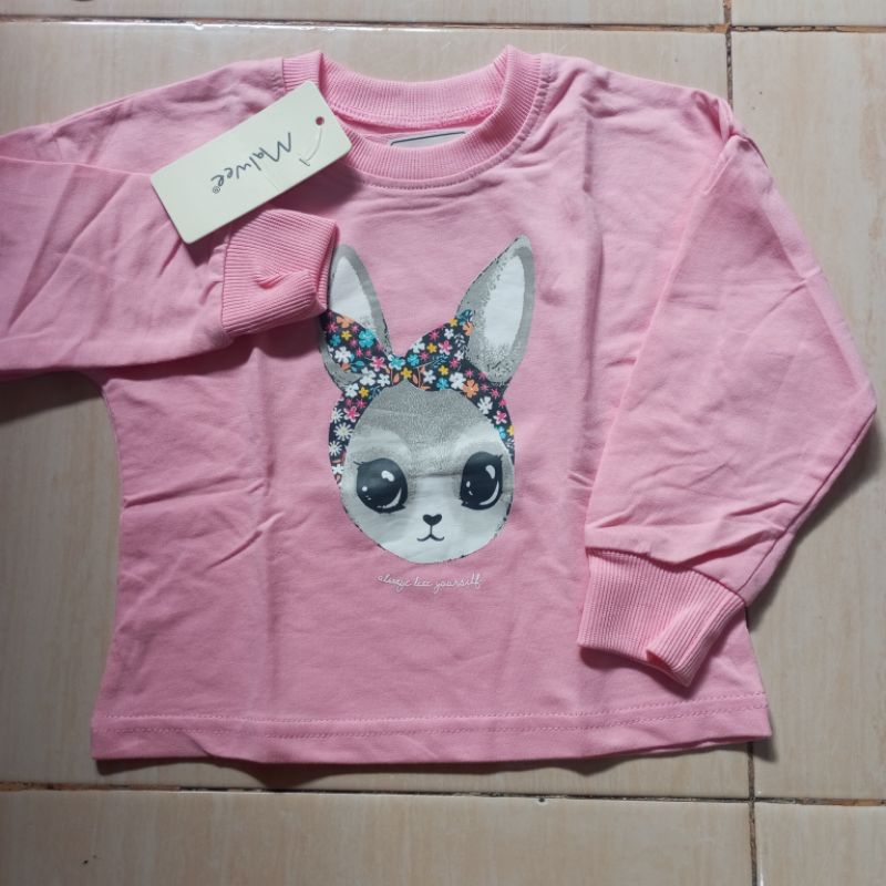 BAJU ATASAN SEMI SWEETER MALWEE ANAK PEREMPUAN