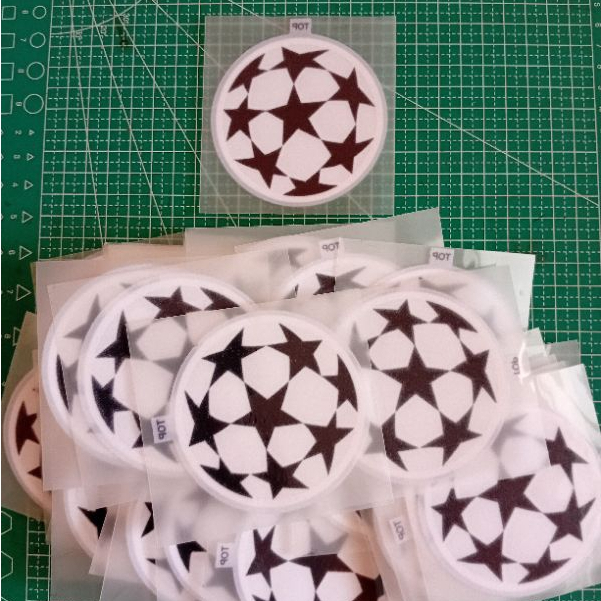 PATCH VELVET BLUDRU STARBALL UCL 1997 1998 1999 2000 2001 2002 2003