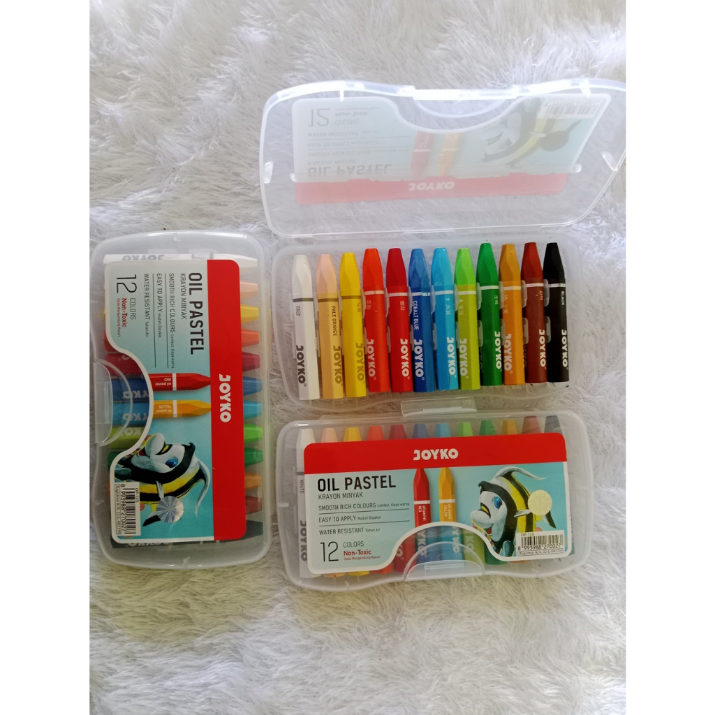

KRAYON JOYKO OIL PASTEL 12 WARNA 0P-12S