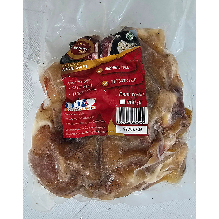 

KIKIL SAPI ORGANIK 500 GRAM