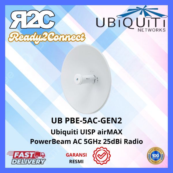 Ubiquiti PowerBeam 5AC-Gen 2, PBE-5AC-Gen2