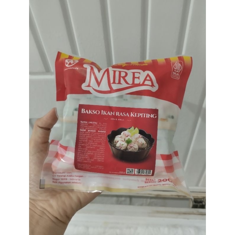 

Mirea Bakso Ikan Kepiting uk 200gr