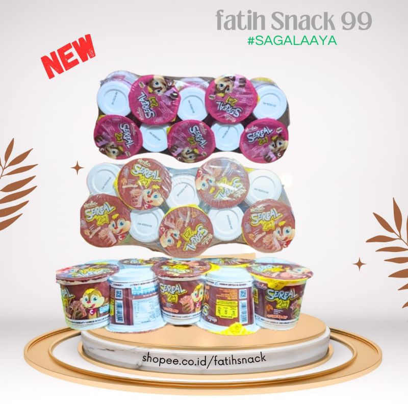 

SIMBA SEREAL CUP ISI 10 PCS X 24G SIMBA CEREAL CUP 2IN 1 RASA STRAWBERRY RASA COKELAT