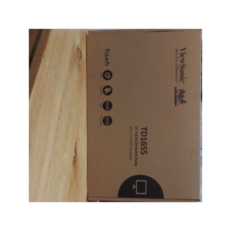 Monitor Portable Touchscreen 15.6" 2nd ViewSonic TD1655