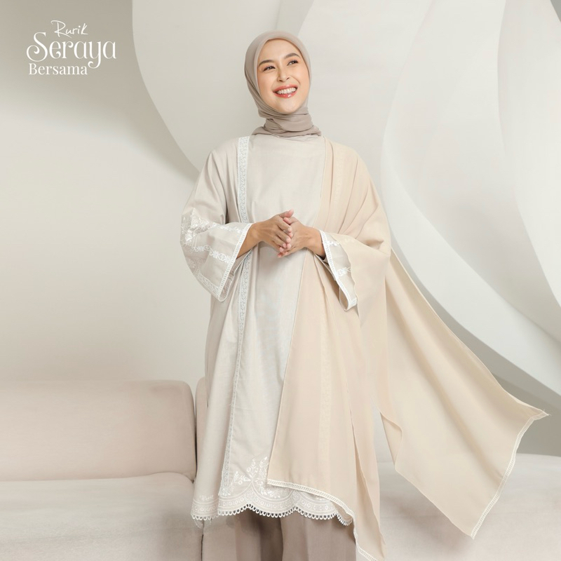 Rurik Kalami Tunik Linen Wanita