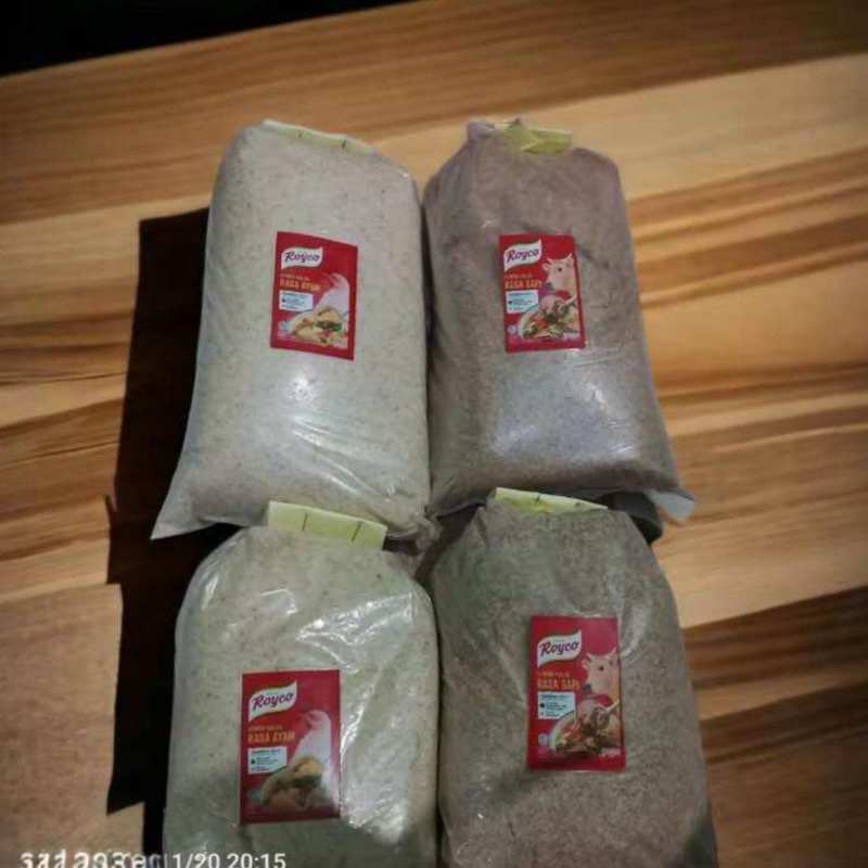 

Kaldu Penyedap Rasa Royco 1kg / Bumbu Dapur Penyedap Masakan Etawa