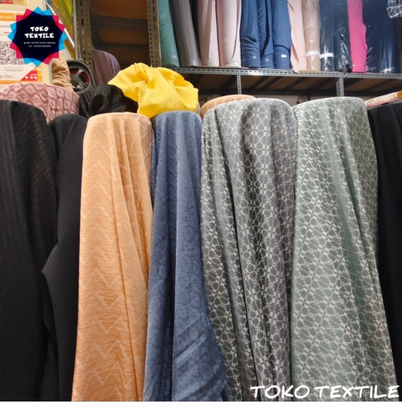 PROMOBAHAN JACQUALD KATUN VISCOS DOBBY SERIES/BATIK DOBBY/DOBBY TWO-TON PER 0.5 METER