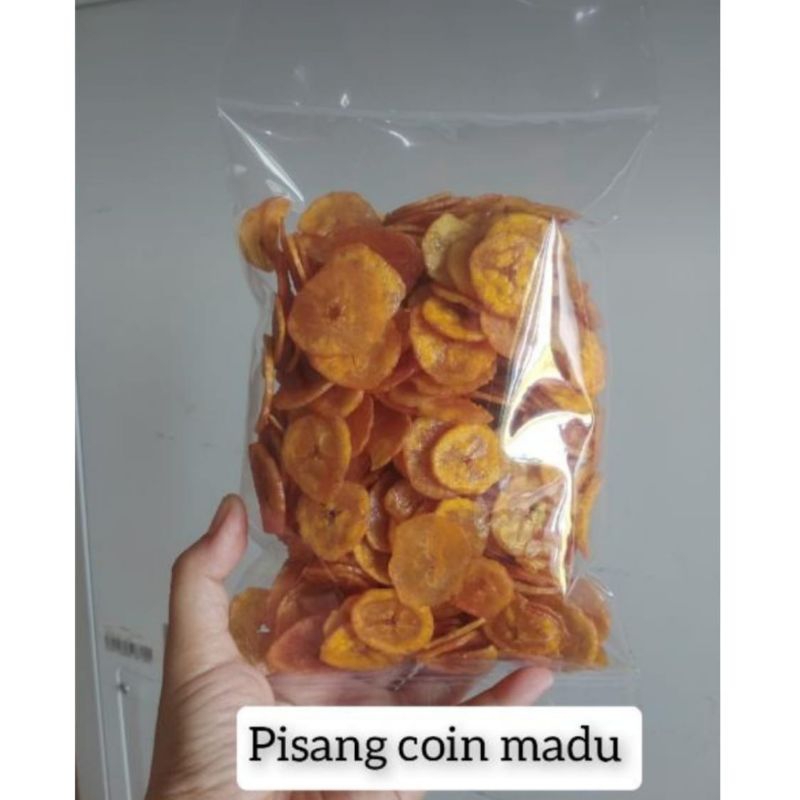 

KRIPIK PISANG COIN MADU 250GRAM RENYAH ENAK