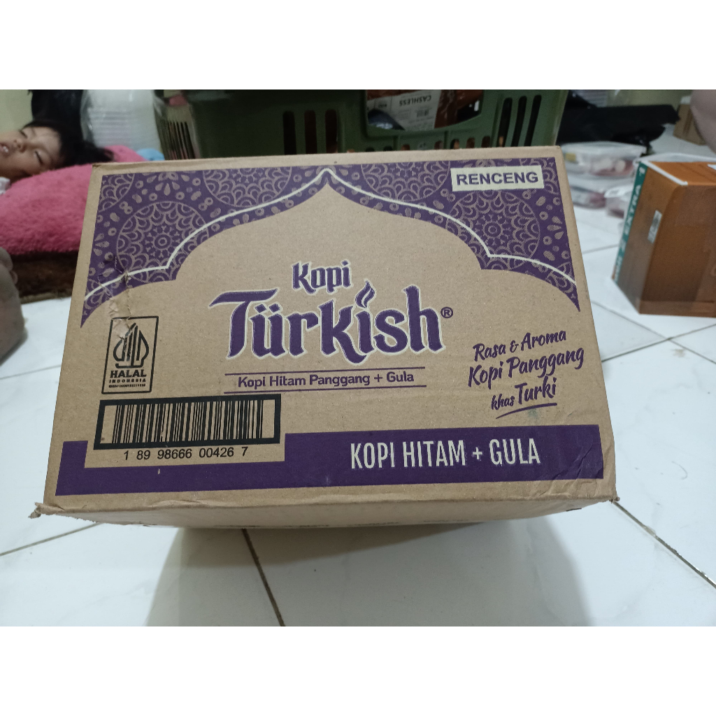 

1 DUS Torabika Kopi Turkish Kopi Hitam Panggang Plus Gula Khas Turki
