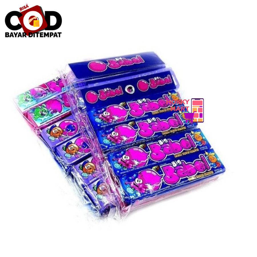 

[ HOKKY ] Chupa Chups Big Babol Stick Pack Hanger lsi 12x20gr Bigbabol Bubblegum Blueberry Strawberry Tutti Frutti Chupachups Permen Karet Aneka Rasa buah Snack Cemilan Anak Murah Halal