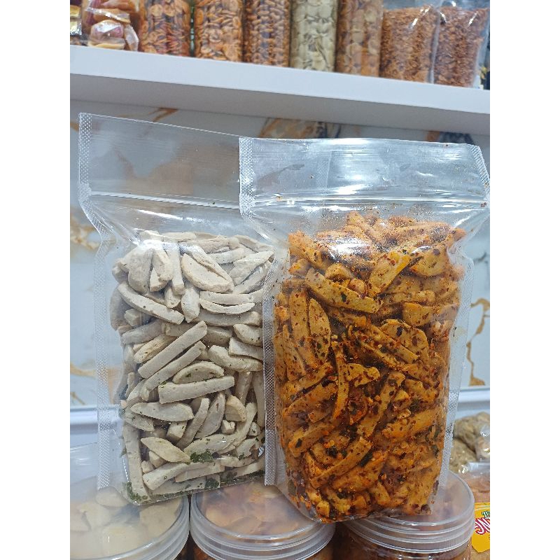 

BASRENG Khas Tasikmalaya SIBOCIL Original dan Pedas / Cemilan / Snack / Makanan pedas daun jeruk