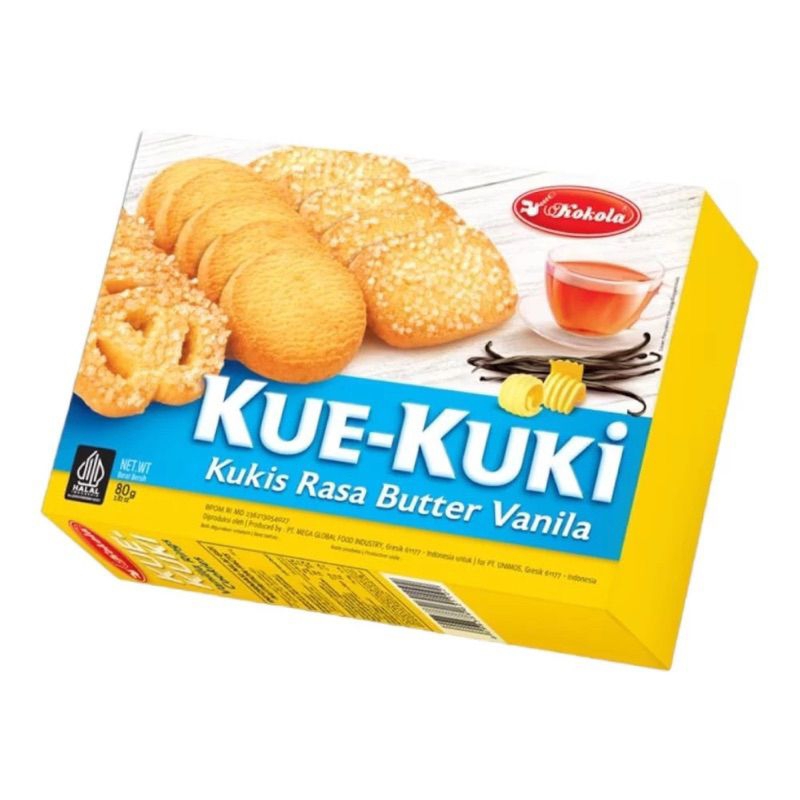 

Kokola Kue Kuki 80gr Box - Biscuit cookies kokola - Snack Hajatan - Jajan Songgong