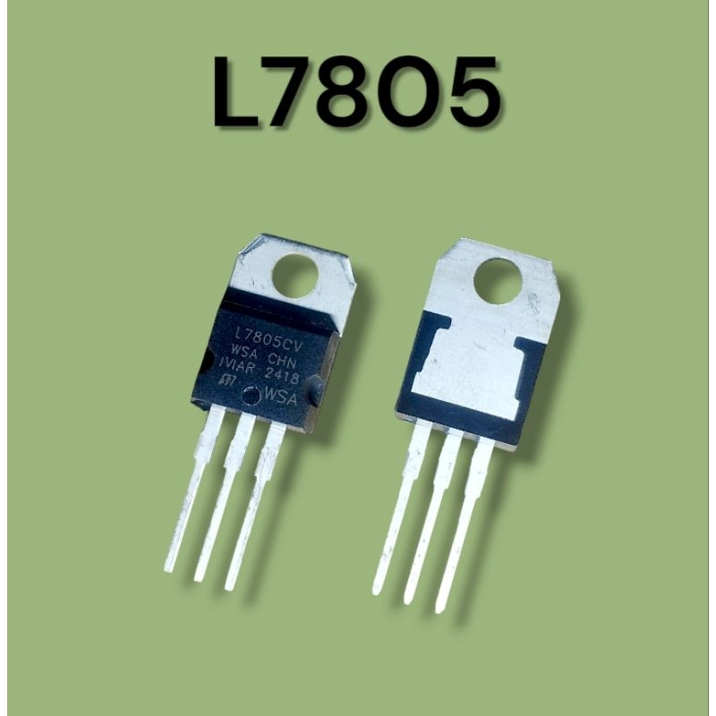 Ic 7805 L7805 LM7805 Positif voltage regulator