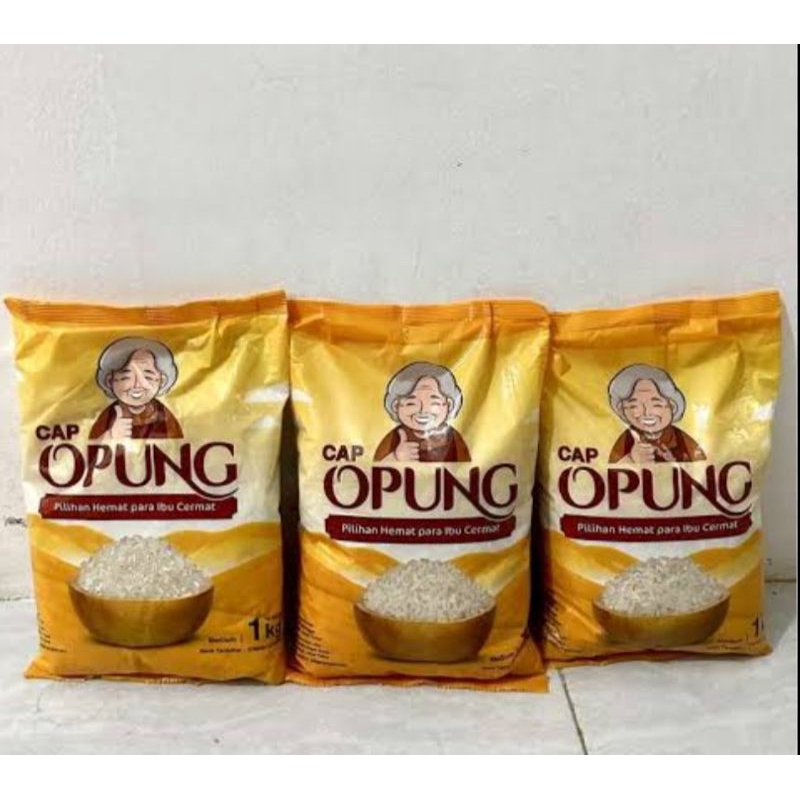 

Beras Opung kemasan 1kg