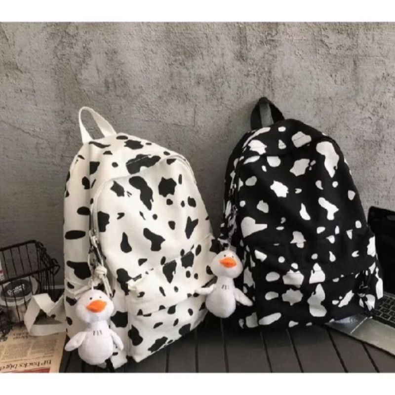 Tas Anak Sekolah viral motif lucu sapi