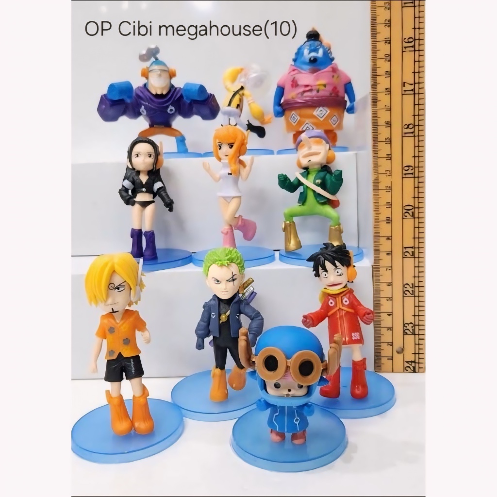 Action Figure Anime One Piece Zoro Luffy Nami Robin Chopper