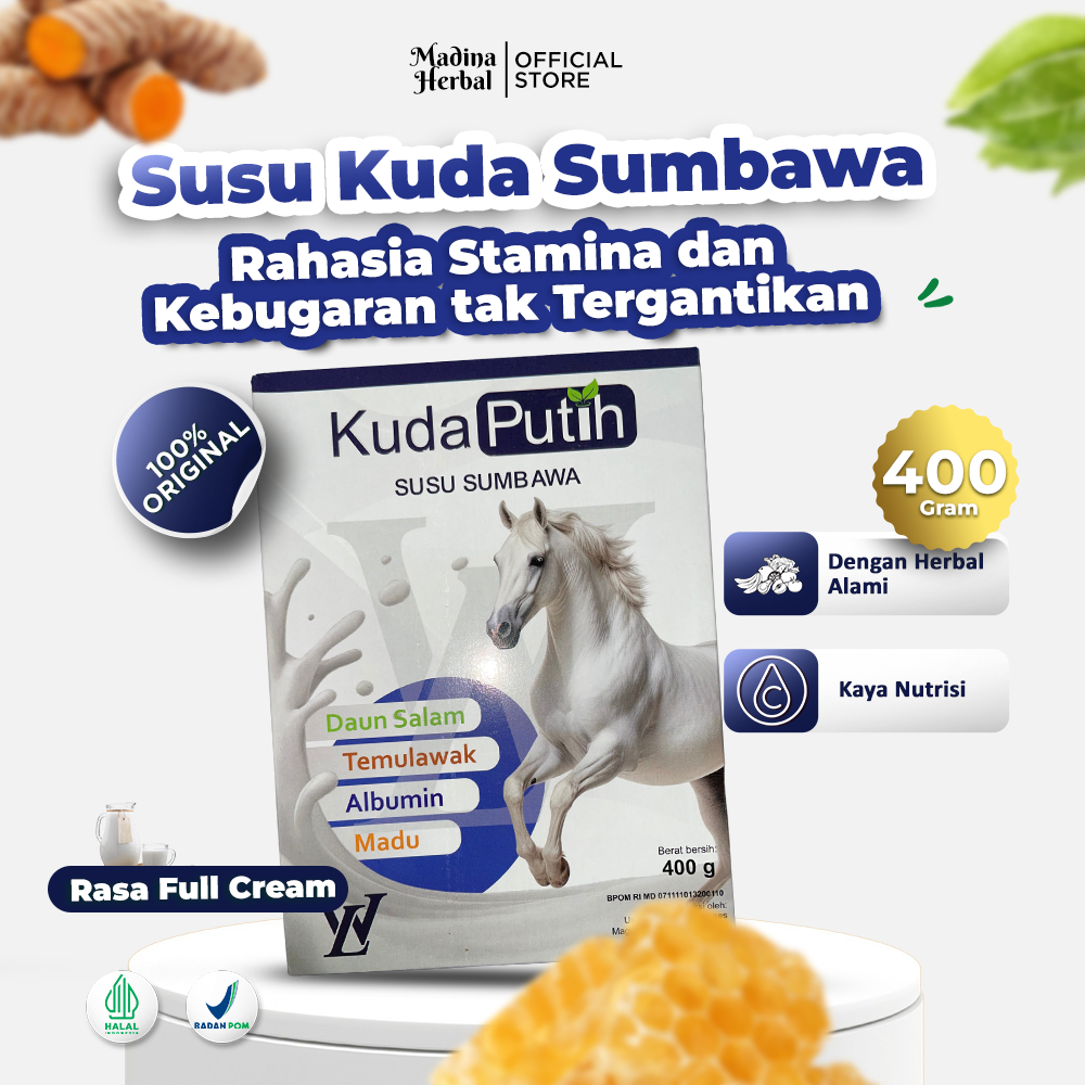 

WL - Susu Kuda Putih Sumbawa Rendah Kalori Atasi Kolesterol & Segala Macam Penyakit Tubuh BPOM Halal