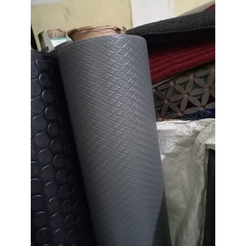 karpet pvc / karpet vinyl motif wajik abu 1,5mm 137cm x50cm