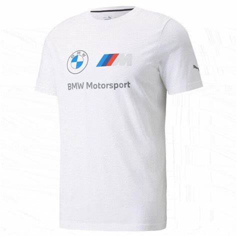 BAJU PUMA BMW MMS ESS Logo Tee  62131402 ORIGINAL