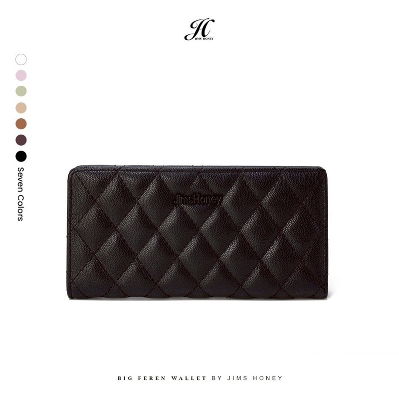 JIMS HONEY DOMPET WANITA BIG FEREN WALLET READY SURABAYA DOMPET PANJANG DOMPET SIMPEL