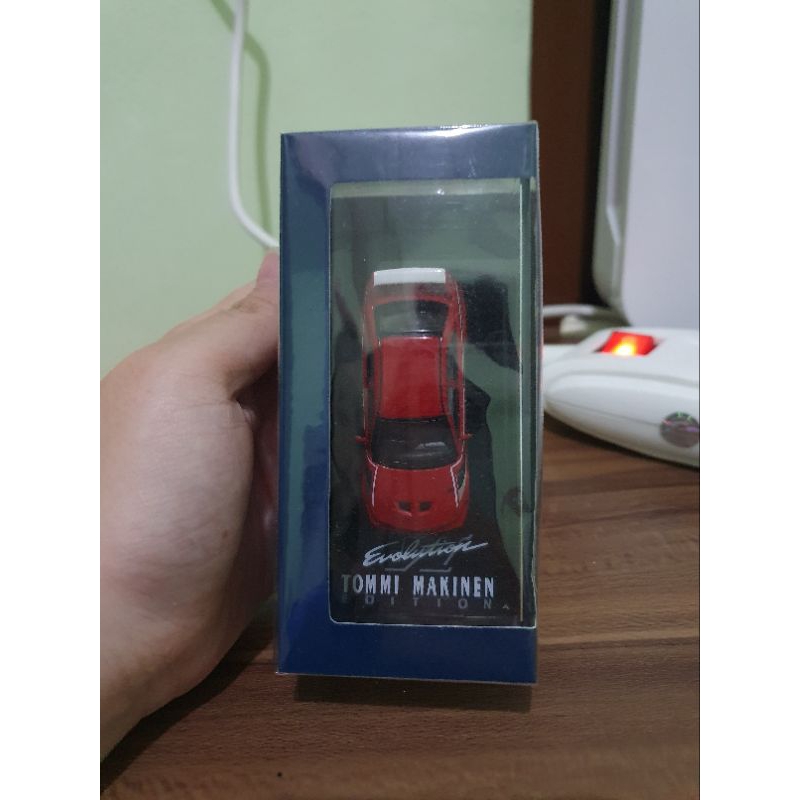 1/64 hobby japan - mitsubishi lancer evolution VI 6.5 TME Tommi Makinen Edition ralliart segel