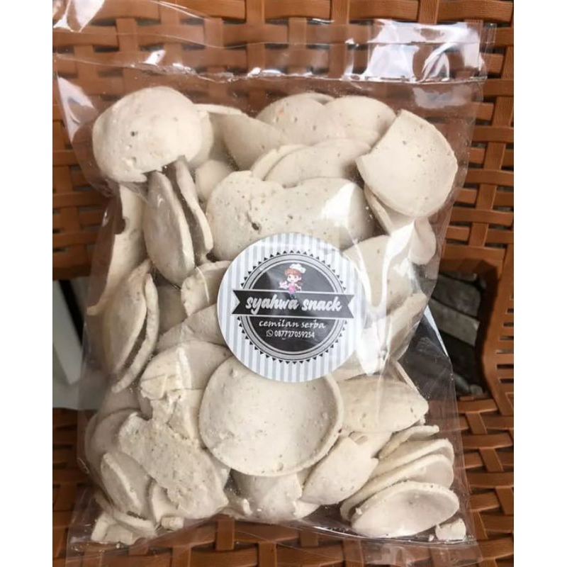 

Makanan Basreng Ori & Pedas kemasan 250grm