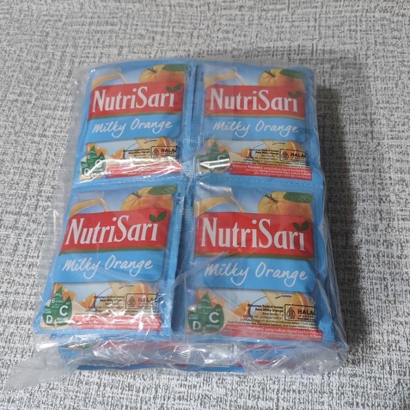 

[1 renceng] 10×11 gr NutriSari Milky Orange Minuman Serbuk Instan Harga Grosir Terlengkap Terbaru Terjangkau Termurah