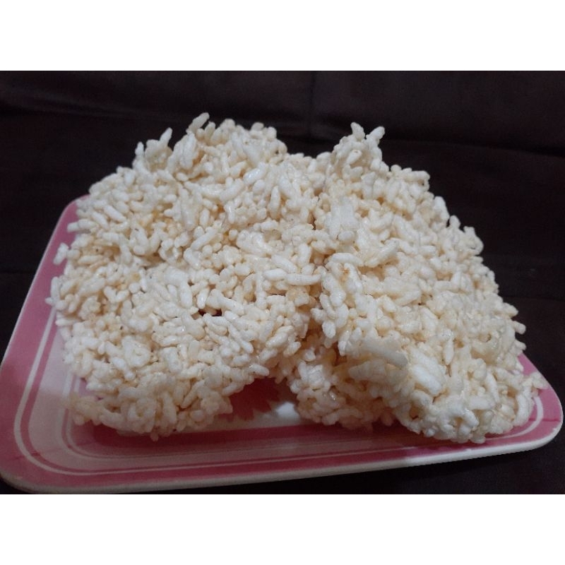 

Rengginang Ketan enak Gurih Rasa Terasi /Bawang ( Mateng ) 250 gram