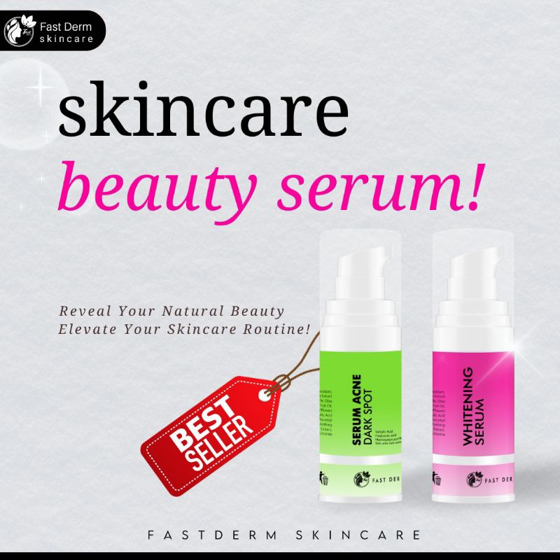 Serum whitening/acne dark spot/pore/DNA salmon Fast derm